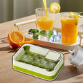 Ice Cube Maker with Cover – 15-Cube Easy Release Ice Tray
